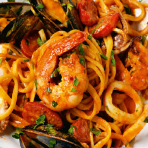 Seafood Linguine